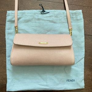 Fendi pink crossbody bag- excellent condition!